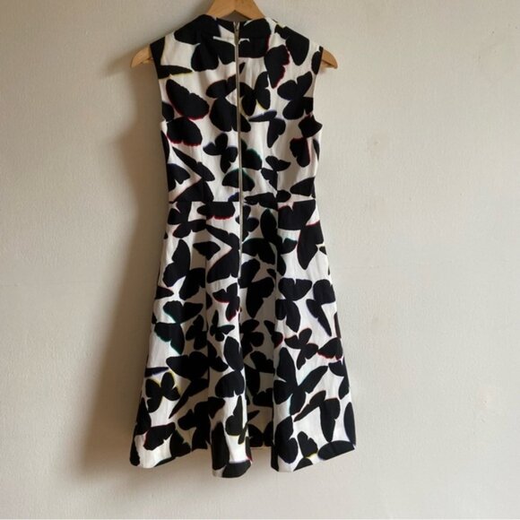 Kate Spade Black And White Butterfly Sheath Dress - Picture 6 of 12